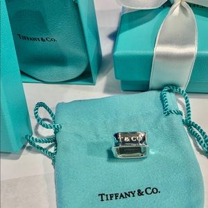 Tiffany & Co. TCO 1837 square ring